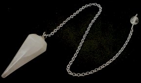 Conische pendel Bergkristal 3.5cm