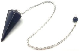Conische pendel Zwarte Obsidiaan 3.5cm