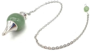 Bolpendel Groene Aventurijn 4cm