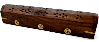 Wierookhouder Hout Kist OM 30cm