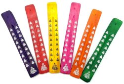 Wierookhouder Hout Ski21 Mix 12 stuks