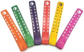 Wierookhouder Hout Ski23 Mix 12 stuks