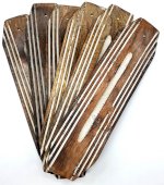 Wierookhouder Hout Ski Large 28cm 6 stuks