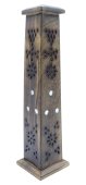 Wierookhouder Hout Toren Motieven 30cm