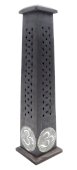 Wierookhouder Hout Toren Om 30cm