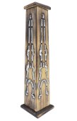 Houten Wierookhouder Inca Totem Toren 30cm