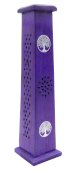 Wierookhouder Hout Toren Levensboom 30cm
