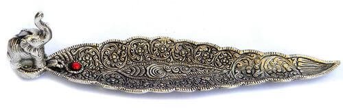 Wierookhouder Metaal Olifant 21cm