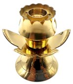 Harsbrander Brons Lotus 7cm