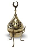 Harsbrander Messing Sterren & Standaard 18cm