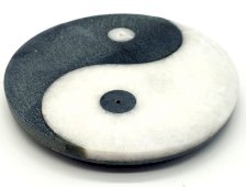 Wierookhouder Steen Design Ying-Yang 10cm