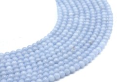 Kralen Angeliet 4mm aan draad 40cm