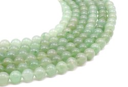 Kralen Groene Aventurijn 10mm aan draad 40cm