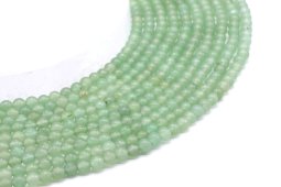 Kralen Groene Aventurijn 4mm aan draad 40cm