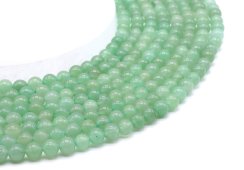 Kralen Groene Aventurijn 6mm aan draad 40cm