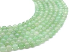 Kralen Groene Aventurijn 8mm aan draad 40cm