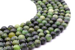 Kralen Nefriet Jade 10mm aan draad 40cm