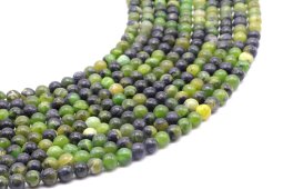 Kralen Nefriet Jade 4mm aan draad 40cm