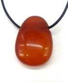 Carneool getrommeld doorboord 3cm