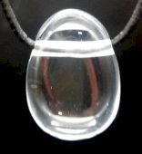 Bergkristal getrommeld doorboord 3cm