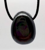 Hematiet getrommeld doorboord 3cm