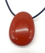 Rode Jaspis getrommeld Doorboord 3cm
