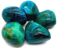 Chrysocolla 'A' getrommeld 200g