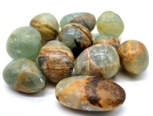 Blauwe Calciet 'AB' getrommeld 200g
