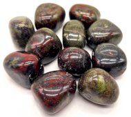 Drakenbloed Jaspis 'A' getrommeld 200g