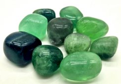 Groene Fluoriet 'AB' getrommeld 200g