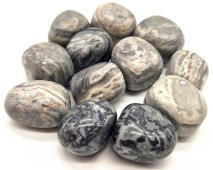 Landkaart Jaspis 'A' getrommeld 200g