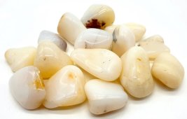 Witte Opaal getrommeld 200g