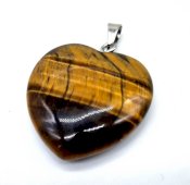 Hanger Hart Tijgeroog 2.5cm