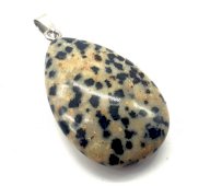 Hanger Traan Dalmatiërjaspis 3cm