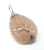 Hanger Levensboom - Rozenkwarts 3cm
