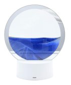 Zandlamp Rond 18cm - Blauw