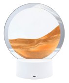 Zandlamp Rond 18cm - Oranje