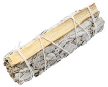 Witte Salie & Palo Santo bundel 30-35g 10cm