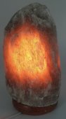 Zoutlamp Himalaya ruw grijs 2KG