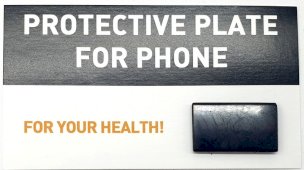 Shungiet Telefoonplaatje Rechthoekig 2cm