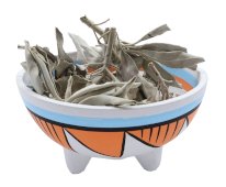 Smudge Schaal Terracotta Indiaas + Pootjes 13cm