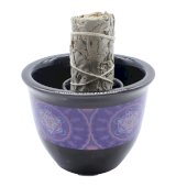 Smudge Schaal Keramiek Metatron Zwart 9cm