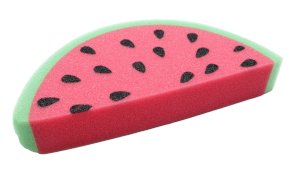 Spons Watermeloen Houtvezel 17cm - 10pcs