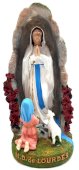 Hars beeld Onze-Lieve-Vrouw van Lourdes 20cm