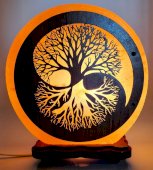 Zoutlamp Levensboom Yin-Yang 5KG